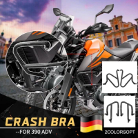 Motorcycle Accessories Upper Lower Crash Bar Frame Engine Guard Bumper For KTM 390 Adventure ADV 2020-2022 Falling Protector