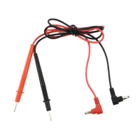 Digital Multimeter Pen Crosshead Socket Full Sheath Terminat Test Voltmeter Wire 2PCS/1SET ABS Cable Clip Leads