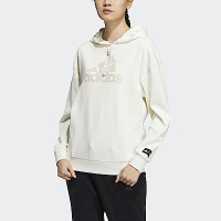 Adidas GFX Hoody [HZ2994] 女 連帽上衣 帽T 亞洲版 運動 休閒 新年款 棉質 舒適 穿搭 白