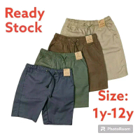 [READY STOCK] 2y-12y kids seluar short pant for Unisex,Short Pants Lelaki dn Perempuan(2y-12y)
