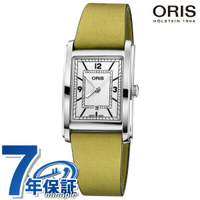 オリス 手錶 品牌 レクタンギュラー 25.5mm 自動巻き 男錶 男用 女錶 女用 01 561 7783 4061-07 5 19 15 ORIS 時計 白×イエロー 記念品