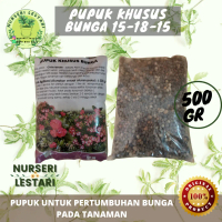 Pupuk Khusus Bunga NPK 15-18-15+(S-P) 500gr Fase Tumbuh Bunga Generatif
