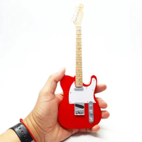 Miniatur Gitar Fender Telecaster Cherry Red Baby Newborn Photography