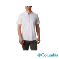 Columbia哥倫比亞 男款-Utilizer UPF30快排短袖Polo衫-白色 UAX01260WT/IS