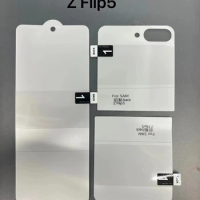 Hydrogel Film For Samsung Galaxy Z Flip 5 Flip5 Full Screen Soft Protective Guard Transparent Clear oleophobic