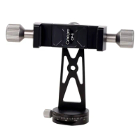 Cp-5 Tripod Mount Adapter Cell Phone Clipper Holder Vertical 360 Rotation Tripod Stand Release Plate for Smart Phones Tripod