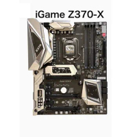 For Colorful iGame Z370-X Motherboard PCI-E 3.0 64GB LGA 1151 DDR4 ATX Mainboard 100% Tested OK Fully Work Free Shipping