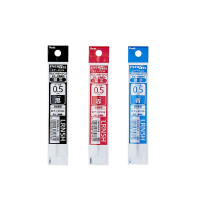 Pentel 飛龍 ENERGEL 極速鋼珠三色筆、三用筆筆芯 0.5mm 10支/盒 XLRN5H(黑/紅/藍)