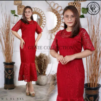 Dress Duyung Akasha Dress Pesta  Dress Brukat  batik wanita modern 2022  kebaya modern 2022 kondanga