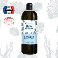 南法-橡樹&amp;蘆葦 傳統萬用濃縮純天然橄欖油黑肥皂1000mL(法國進口 ECOCERT認證 萬用清潔劑)