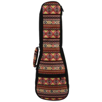 Soprano Concert Tenor Ukulele Bag Backpack Cotton Padded Bag Gig Bag Guitar Case Parts Accessories 21Inch