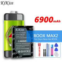 6900mAh KiKiss Battery BOOX MAX 2 For Onyx Note lite BOOX MAX2 2588158 Ebook Digital Batteries