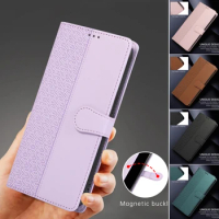 Leather Wallet Card Phone Case for XiaoMi Mi 14 13T 12T 11 RedMi 13C Note 13 Pro Plus 12 11 11S 10 A1 Flip Stand Cover