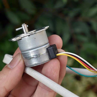 2 Phase 4 Wire Diameter 25mm DC Stepper Motor Micro Stepping Motor for Digital Products Camera Reduction Ratio about 1:94.67