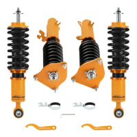 24 Ways Adjustable Coilover Suspension Kits fit for BMW Mini R50 R52 S R53 02-06 Shock Absorber Coilover Spring+Shock