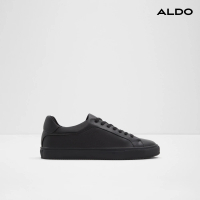 【ALDO】COBI-時尚真皮綁帶休閒鞋-男鞋(黑色)