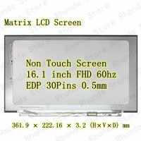 16.1 inch FHD 60hz Matrix LCD Screen for HP Pavilion Gaming 16-a0242ng 16-A 16-a0033ns Laptop LCD screen