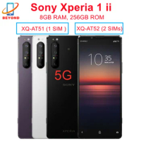 Sony Xperia 1 ii XQ-AT51 XQ-AT52 Global Version 6.5" OLED 8GB RAM 256GB ROM Snapdragon Octa Core NFC Android Original Cell Phone