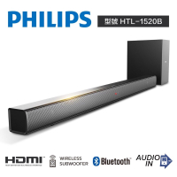 PHILIPS 環繞音響 聲霸 低音炮Sound Bar HTL1520B/96