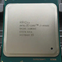 For Intel Core CPU i7-4960x sr1as 3.6ghz 6 Core 15mb 130w 12 Thread lga2011 Processor, Free Shipping