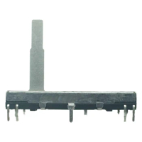 45MM Straight Slide Potentiometer Single Link Mixer Fader 100K Shaft Length 20MM for Panasonic