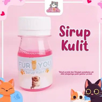 Furyou Sirup Kulit Anti Infeksi dan Regenerasi Kulit Kucing Anabul Jamur Abses Borok dan Luka