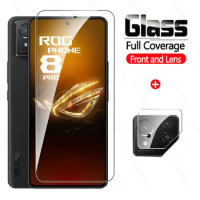 2-in-1 For Asus Rog Phone 8 Pro 5G Tempered Glass Camera Lens Film RogPhone 8Pro Phone8 Phone8Pro RogPhone8 Pro Screen Protector