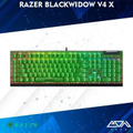 Razer BlackWidow V4 X - Keyboard Gaming Mekanik Fullsize 100% dengan Pilihan Switch Green dan Yellow