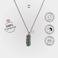 Zupazupazuu - JAWA BALI COLLECTION FENGSHUI - Kalung Tabung Naga Weton Batu Kristal Mantra Kelahiran