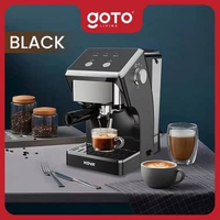 [COD] Kova Prezzo Coffee Grinder Mesin Pembuat Kopi Espresso 1.5L BLACK