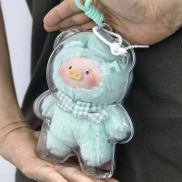 Hộp lưu trữ Acrylic bảo vệ, cho búp bê Nhồi Bông Túi trưng bày, cho Lulu the Piggy, không có búp bê,