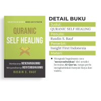 [ EKSKLUSIF LIVE PENULIS + TTD ] Buku Quranic Self Healing Terbaru Soft Cover Psychology Habits