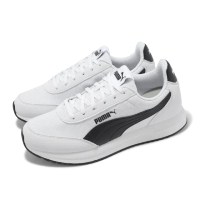 【PUMA】休閒鞋 R78 Lightwind 男鞋 女鞋 白 黑 拼接 緩衝 復古 情侶鞋(400267-02)