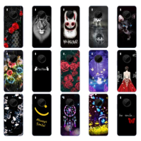For Huawei Y9A Case 6.63" Silicon TPU Soft Back Phone Cover For Huawei Y9A 2020 FRL-L23 Case For Huawei Y9 A Y 9A Coque Bumper