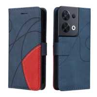 For OPPO Reno8 5G Case Wallet Leather Luxury Cover OPPO Reno 8 Phone Case For OPPO Reno8 Pro Flip Case