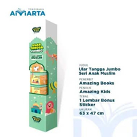 Ular Tangga Jumbo Seri Anak Muslim (Mainan Edukasi Anak)