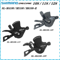 Shimano DEORE SL M4100 M5100 M6100 Right Shifter Lever 10s 11s 12 Speed Mountain Bicycle M4100 M5100 M6100 Shifter Lever Right