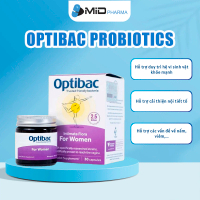 Viên uống OPTIBAC - PROBIOTICS for WOMEN - MEN LỢI KHUẨN 30 Viên