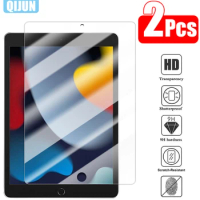 2Pcs Tempered Glass For iPad 9.7 Air 1 2 3 4 5 6 Generation 10.9" 10.2" 7 8 9 10 th Gen Pro 11 2020 2022 Screen Protector Film