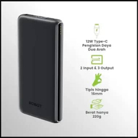 Robot RT180S 10000mAh - Powerbank Original