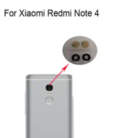 Original New For Xiaomi Redmi Note 4 Rear Back Camera Glass Lens For Xiaomi Redmi Note 4 Repair Spare Parts RedmiNote4