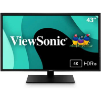 VX4381-4K 43 Inch Ultra HD MVA 4K Monitor Widescreen with HDR10 Support, Eye Care, HDMI, USB, DisplayPort for Home