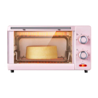 11L Electric Oven Household Baking Small Mini Oven Multifunctional Baking Oven 1000W with 60min Timing Adjustable Temperature