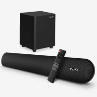 100W TV SoundBar 2.1 Wireless Bluetooth Speaker Home Theater System Sound Bar 3D Surround Remote Control With Wall Mount