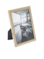Dot Border Picture Frame Size 5X7 C38257GL0A Nickel Plated Gold