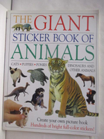 【書寶二手書T6／少年童書_O3I】The Giant Sticker book of Animals
