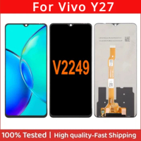 6.64'' IPS For Vivo Y27 4G 5G V2249 V2302 LCD Display Touch Screen Digitizer Assembly Parts