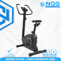 Lifesports LIFESPORTS - New Alat Olahraga Fitness Gym Sepeda Statis Carlo Magnetic Static Bike