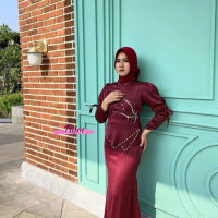 yurra dress-dress kodangan-dress mermaid-dress wisuda- Bridesmaid terbaru