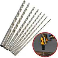 HSS Drill Bit Straight Shanks 2-6mm 160-300mm Extra Long For Wood Aluminum Plastic Holes Punching Electric Drill Power Tool